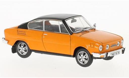 Coche miniatura Skoda 110 1/43 Abrex R naranja/negro Skoda 110 1/43 Abrex R naranja/negro coche miniatura