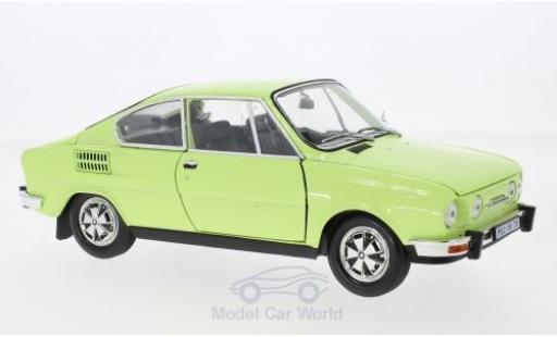 Skoda 110 1/18 Abrex R Coupe verde 1980 coche miniatura