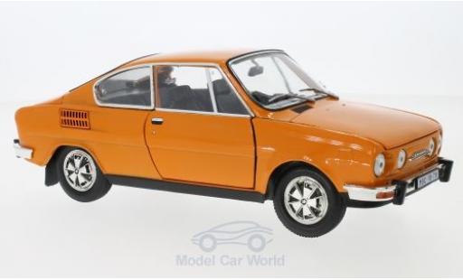 Skoda 110 1/18 Abrex R Coupe naranja 1980 coche miniatura