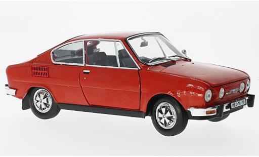 Skoda 110 1/18 Abrex R Coupe rojo 1980 coche miniatura