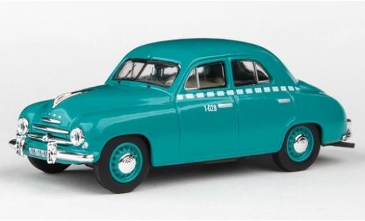 Coche miniatura Skoda 120 1/43 Abrex 1 türkis Taxi 1956 Skoda 120 1/43 Abrex 1 türkis Taxi 1956 coche miniatura
