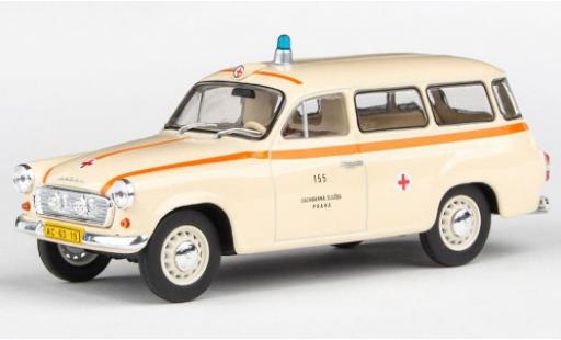 Coche miniatura Skoda 120 1/43 Abrex 2 Ambulanz Sanitka (CZ) 1964 ZS Praha 155 Skoda 120 1/43 Abrex 2 Ambulanz Sanitka (CZ) 1964 ZS Praha 155 coche miniatura