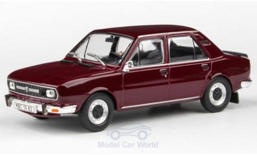 Skoda 120 1/43 Abrex L rojo 1982 coche miniatura