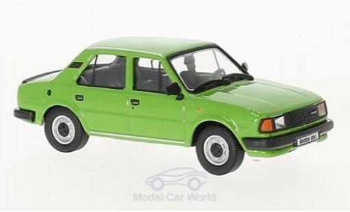 Skoda 120 1/43 Abrex L verde 1984 coche miniatura