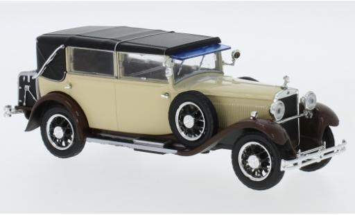 Coche miniatura Skoda 860 1/43 Abrex beige/marron 1932 Skoda 860 1/43 Abrex beige/marron 1932 coche miniatura