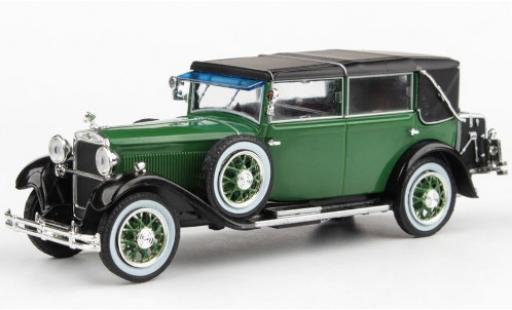 Coche miniatura Skoda 860 1/43 Abrex verde/negro RHD 1932 fermé Verdeck Skoda 860 1/43 Abrex verde/negro RHD 1932 fermé Verdeck coche miniatura