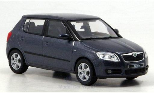 Coche miniatura Skoda Fabia 1/43 Abrex II metalico anthrazit 2006 Skoda Fabia 1/43 Abrex II metalico anthrazit 2006 coche miniatura