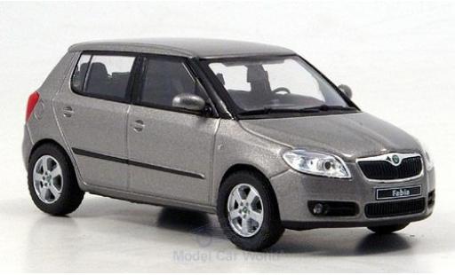 Coche miniatura Skoda Fabia 1/43 Abrex II metalico beige 2006 Skoda Fabia 1/43 Abrex II metalico beige 2006 coche miniatura