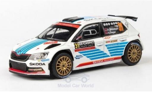 Skoda Fabia 1/43 Abrex III R5 No.31 Rallye WM Rallye Monte Carlo 2017 A.Mikkelsen/A.Jaeger coche miniatura