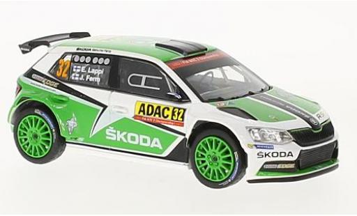 Skoda Fabia 1/43 Abrex III R5 No.32 Rallye WM Rallye Deutschland 2016 E.Lappi/J.Ferm coche miniatura