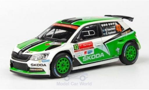 Skoda Fabia 1/43 Abrex III R5 No.43 Rallye WM Rallye Portugal 2015 P.Tidemand/E.Axelsson coche miniatura