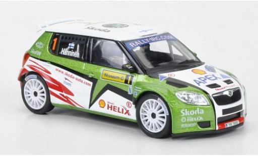 Skoda Fabia 1/43 Abrex S2000 No.1 Rallye Barum 2010 coche miniatura