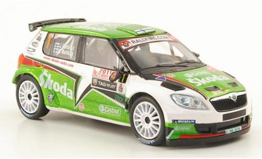 Skoda Fabia 1/43 Abrex S2000 No.1 Rallye Monte-Carlo 2011 coche miniatura