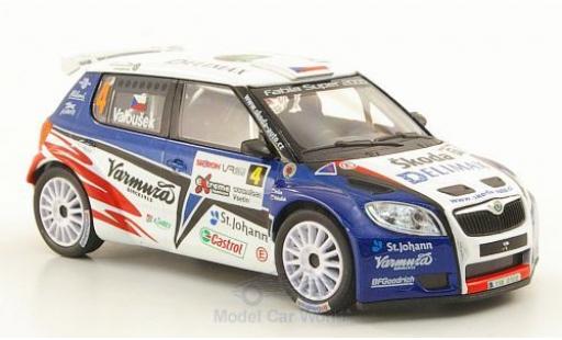 Skoda Fabia 1/43 Abrex S2000 No.4 Delimax Rally Valasska 2010 coche miniatura