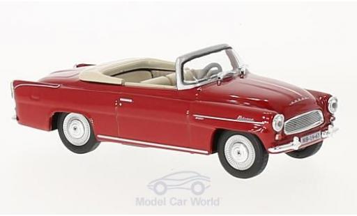 Coche miniatura Skoda Felicia 1/43 Abrex Roadster rojo 1963 Skoda Felicia 1/43 Abrex Roadster rojo 1963 coche miniatura