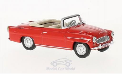 Coche miniatura Skoda Felicia 1/43 Abrex Roadster rojo 1963 Skoda Felicia 1/43 Abrex Roadster rojo 1963 coche miniatura