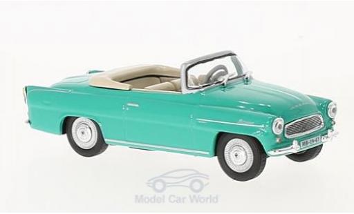 Coche miniatura Skoda Felicia 1/43 Abrex Roadster türkis 1963 Skoda Felicia 1/43 Abrex Roadster türkis 1963 coche miniatura