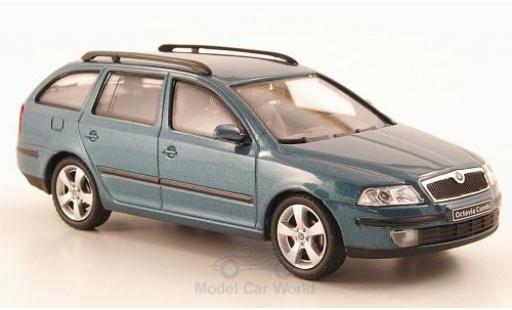 Coche miniatura Skoda Octavia 1/43 Abrex Combi metalico verde 2004 Skoda Octavia 1/43 Abrex Combi metalico verde 2004 coche miniatura