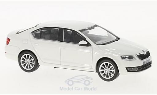 Coche miniatura Skoda Octavia 1/43 Abrex III blanco 2012 Skoda Octavia 1/43 Abrex III blanco 2012 coche miniatura