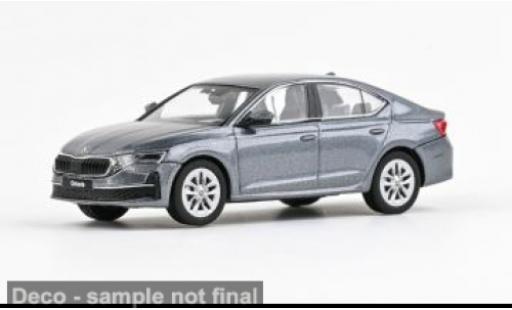 Coche miniatura Skoda Octavia 1/43 Abrex IV FL grau 2024 1:43 Skoda Octavia 1/43 Abrex IV FL grau 2024 1:43 coche miniatura