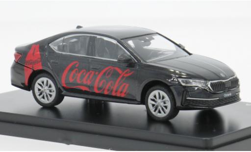 Coche miniatura Skoda Octavia 1/43 Abrex IV FL schwarz 2024 Coca Cola 1:43 Skoda Octavia 1/43 Abrex IV FL schwarz 2024 Coca Cola 1:43 coche miniatura
