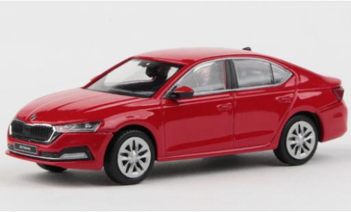 Skoda Octavia 1/43 Abrex IV rojo 2020 coche miniatura