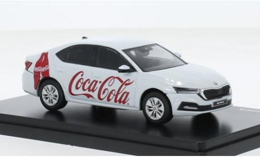 Coche miniatura Skoda Octavia 1/43 Abrex IV weiss Coca Cola 2020 1:43 Skoda Octavia 1/43 Abrex IV weiss Coca Cola 2020 1:43 coche miniatura
