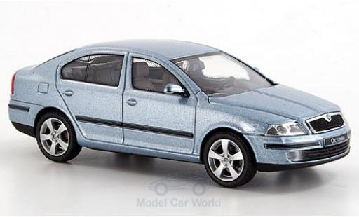 Skoda Octavia 1/43 Abrex metalico gris ohne Vitrine coche miniatura