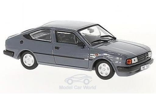 Skoda Rapid 1/43 Abrex 136 gris 1987 coche miniatura