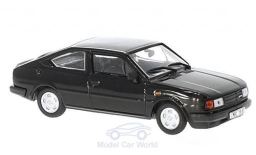 Skoda Rapid 1/43 Abrex 136 negro 1987 coche miniatura