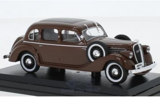 Coche miniatura Skoda Superb 1/43 Abrex 913 marron 1938 Skoda Superb 1/43 Abrex 913 marron 1938 coche miniatura