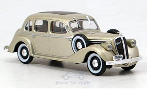 Coche miniatura Skoda Superb 1/43 Abrex 913 metalico beige 1938 Skoda Superb 1/43 Abrex 913 metalico beige 1938 coche miniatura