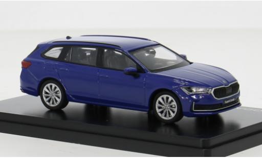 Coche miniatura Skoda Superb 1/43 Abrex VI blau 2023 1:43 Skoda Superb 1/43 Abrex VI blau 2023 1:43 coche miniatura