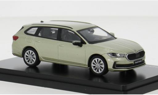 Coche miniatura Skoda Superb 1/43 Abrex VI gelb 2023 1:43 Skoda Superb 1/43 Abrex VI gelb 2023 1:43 coche miniatura