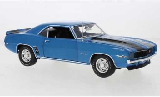 Chevrolet Camaro 1/18 ACME Z28 metallise azul 1969 coche miniatura
