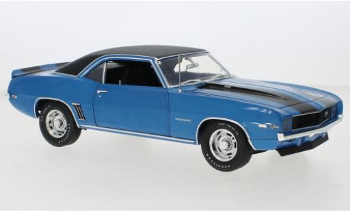 Chevrolet Camaro 1/18 ACME Z28 metallise azul/negro 1969 coche miniatura