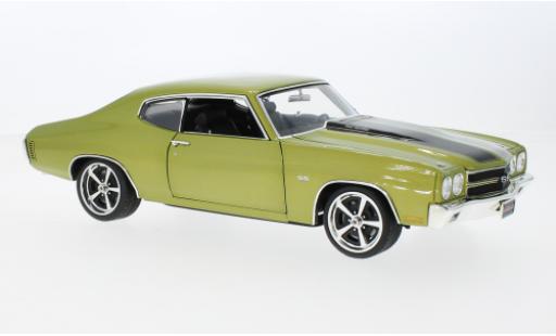 Coche miniatura Chevrolet Chevelle 1/18 ACME SS Restomod metallise la chaux 1970 Chevrolet Chevelle 1/18 ACME SS Restomod metallise la chaux 1970 coche miniatura