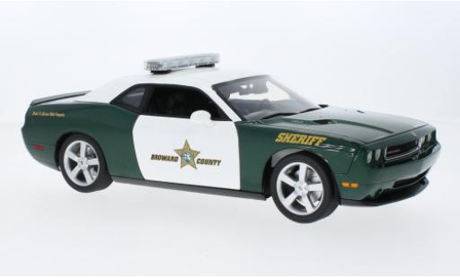 Coche miniatura Dodge Challenger 1/18 ACME R/T Broward County Sheriff 2009 Dodge Challenger 1/18 ACME R/T Broward County Sheriff 2009 coche miniatura