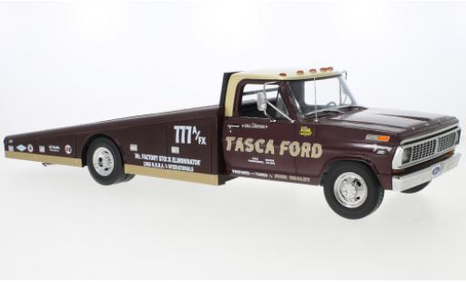 Ford F-350 1/18 ACME Ramp Truck marron/gold Tasca 1970 coche miniatura