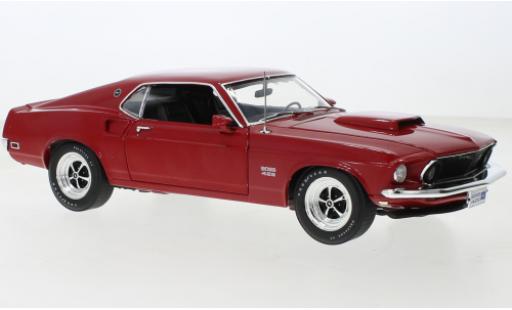 Ford Mustang 1/18 ACME Boss 429 metallise rouge 1969 coche miniatura