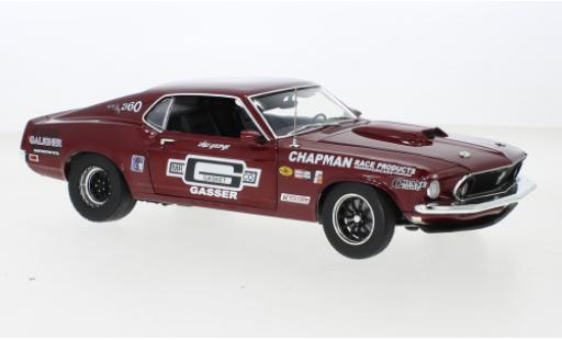 Ford Mustang 1/18 ACME Boss 429 Mr. Gasket Drag Outlaws 1969 coche miniatura
