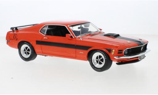 Ford Mustang 1/18 ACME Mach 1 Sidewinder rojo 1970 coche miniatura