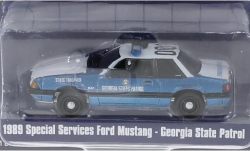 Ford Mustang 1/64 ACME SSP Georgia State Patrol 1989 coche miniatura