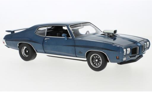 Coche miniatura Pontiac GTO 1/18 ACME Judge metallise azul Drag Outlaws 1970 Pontiac GTO 1/18 ACME Judge metallise azul Drag Outlaws 1970 coche miniatura