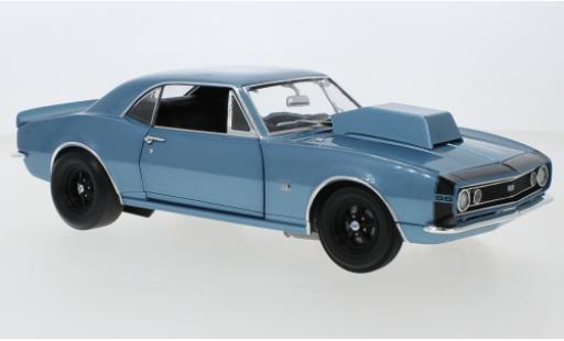 Chevrolet Camaro 1/18 ACME SS Drag metalico azul/negro 1967 coche miniatura