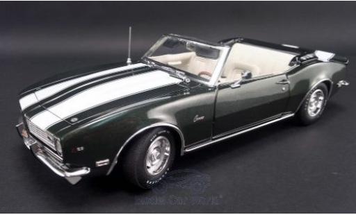 Chevrolet Camaro 1/18 ACME Z/28 Convertible metalico verde/blanco 1968 coche miniatura