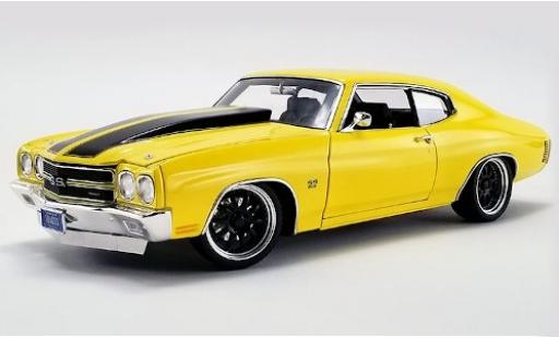 Coche miniatura Chevrolet Chevelle 1/18 ACME amarillo/negro 1970 Street Fighter Chevrolet Chevelle 1/18 ACME amarillo/negro 1970 Street Fighter coche miniatura