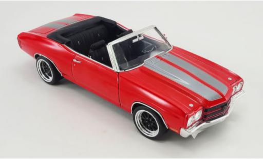Coche miniatura Chevrolet Chevelle 1/18 ACME Super Sport Convertible Restomod rojo/gris 1970 Chevrolet Chevelle 1/18 ACME Super Sport Convertible Restomod rojo/gris 1970 coche miniatura
