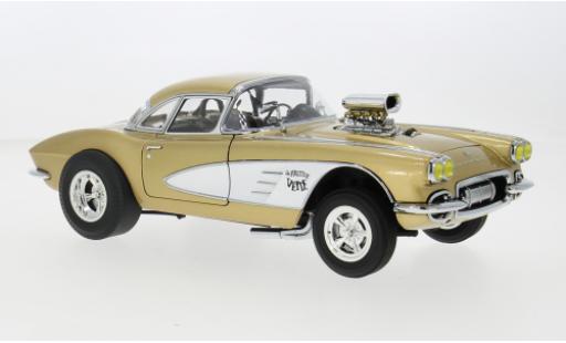 Chevrolet Corvette 1/18 ACME Gasser bronze/gelb 1961 1:18 coche miniatura