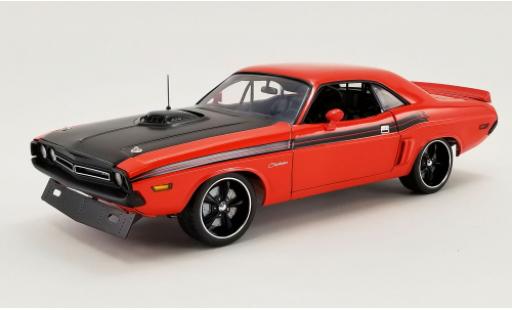 Coche miniatura Dodge Challenger 1/18 ACME R/T HEMI naranja/matt-negro 1971 Fireball Dodge Challenger 1/18 ACME R/T HEMI naranja/matt-negro 1971 Fireball coche miniatura